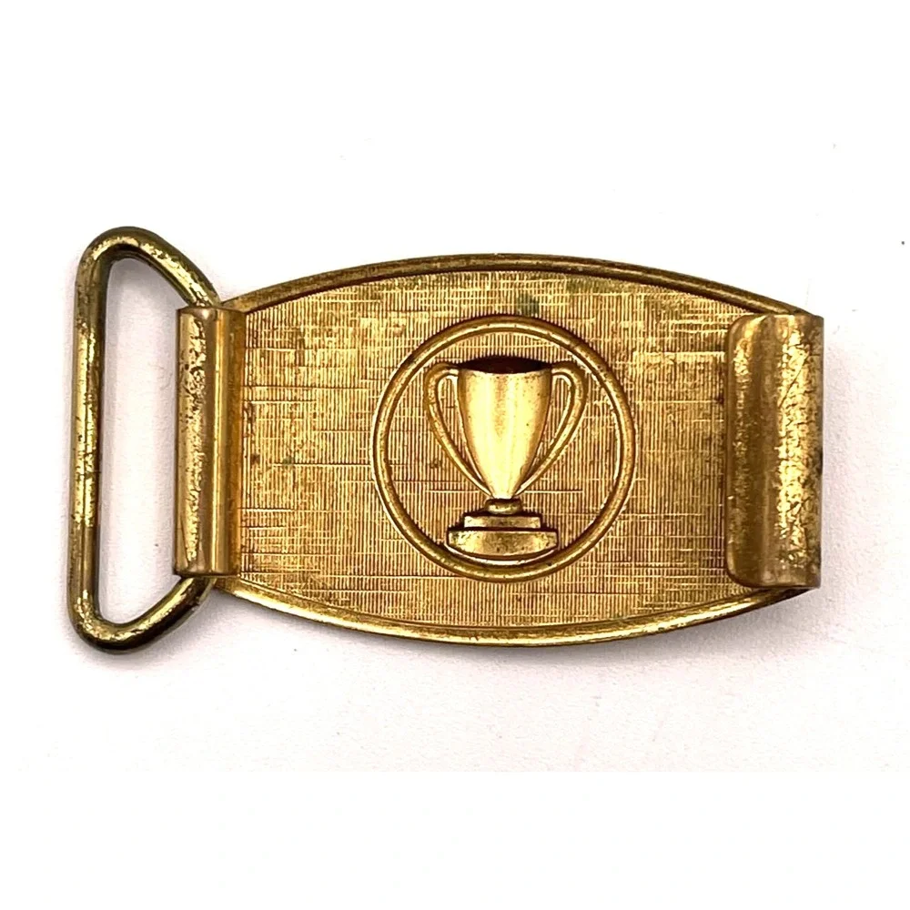 Trein Jewelry 14K Gold Filled Trophy Cup Belt Buckle